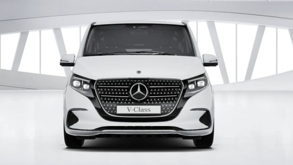 Mercedes Clase V vista frontal