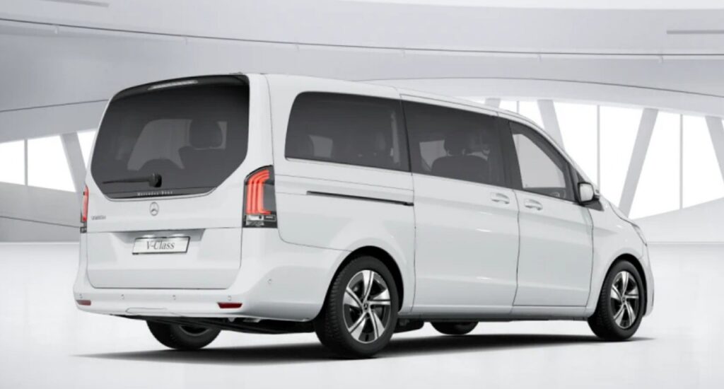 Mercedes Clase V vista lateral